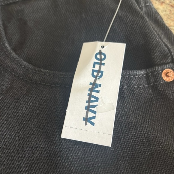 Old Navy Black High-Rise Denim Shorts nwt - Picture 9 of 9